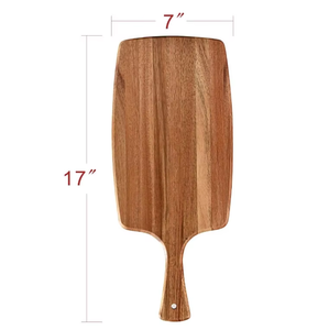 <span class=keywords><strong>Planche</strong></span> à découper en bois d'<span class=keywords><strong>acacia</strong></span> écologique avec poignée, logo personnalisé, style rustique, grande <span class=keywords><strong>planche</strong></span> à fromage rectangulaire pour la cuisine – Offre Spéciale - Product Image 3