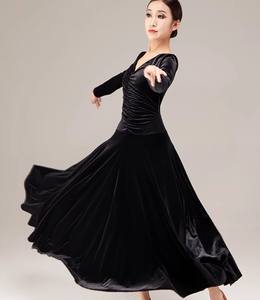 FLHY0365 robes moulantes 2023 arrivée Costumes <span class=keywords><strong>Flamenco</strong></span> chœur <span class=keywords><strong>espagnol</strong></span> valse salle de bal robes de danse latine rouge pour les femmes - Product Image 3