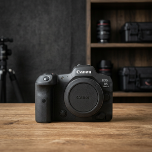 กล้องดิจิตอลมือสอง EOS R5 Mark II ถ่ายวิดีโอ 4K เซ็นเซอร์ APS-C สำหรับถ่ายวิดีโอบล็อก คุณภาพเกรด A+ สภาพเหมือนใหม่ สีดำ พร้อมอุปกรณ์เสริมแท้ - Product Image 3