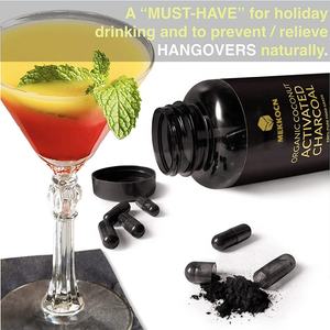 Cápsulas de <span class=keywords><strong>Carbón</strong></span> Activado de Marca Blanca para Limpieza Intestinal, Desintoxicación y Salud Intestinal - Product Image 3