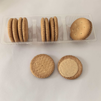 Biscuits sandwichs croustillants au beurre de cacahuète, saveur riche en cacahuètes, emballage individuel 35g, collation sucrée et salée, vente en gros OEM