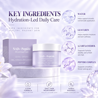 Spot Goods NAD+ Peptide Face Moisturizer Lifting & Firming Supple SkinFast Absorbing Non-Greasy Anti-Aging Cream 1.76oz