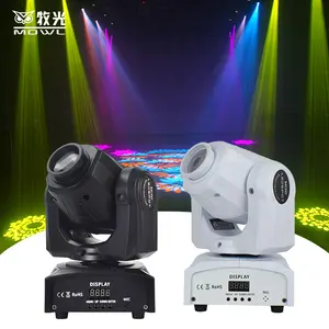 Lampu sorot LED Mini, lampu sorot LED 30W 60W DMX 512 Gobo Spot Mini untuk pesta Disco Club