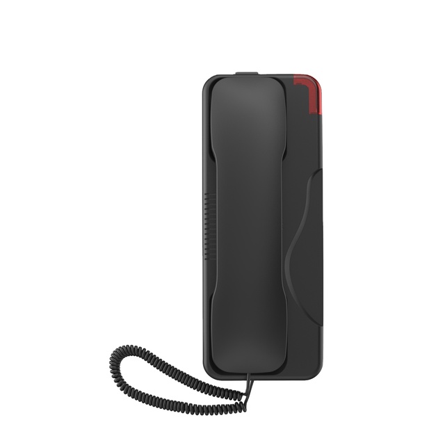 5-Star Hotel Room Telephone Set Caller Speaker Corded Guestroom Buttons Phone One-touch Memory ABS Shell for Bathroom Use