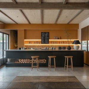 Mostrador de Estilo Moderno para Cafetería en Centros Comerciales, Diseño Completo para Tiendas con Materiales de Metal/MDF para Cafeterías - Product Image 5