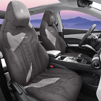 Housse de siège de voiture en cuir suédé personnalisée de luxe écologique de haute qualité BYD Yuan Plus ATTO 3 2022-2026 Décoration intérieure de voiture