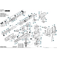 Accessoires électriques de marteau d'armature de remplacement d'ancre de rotor d'armature de 7 dents pour GBH12-52DV GBH12-52D