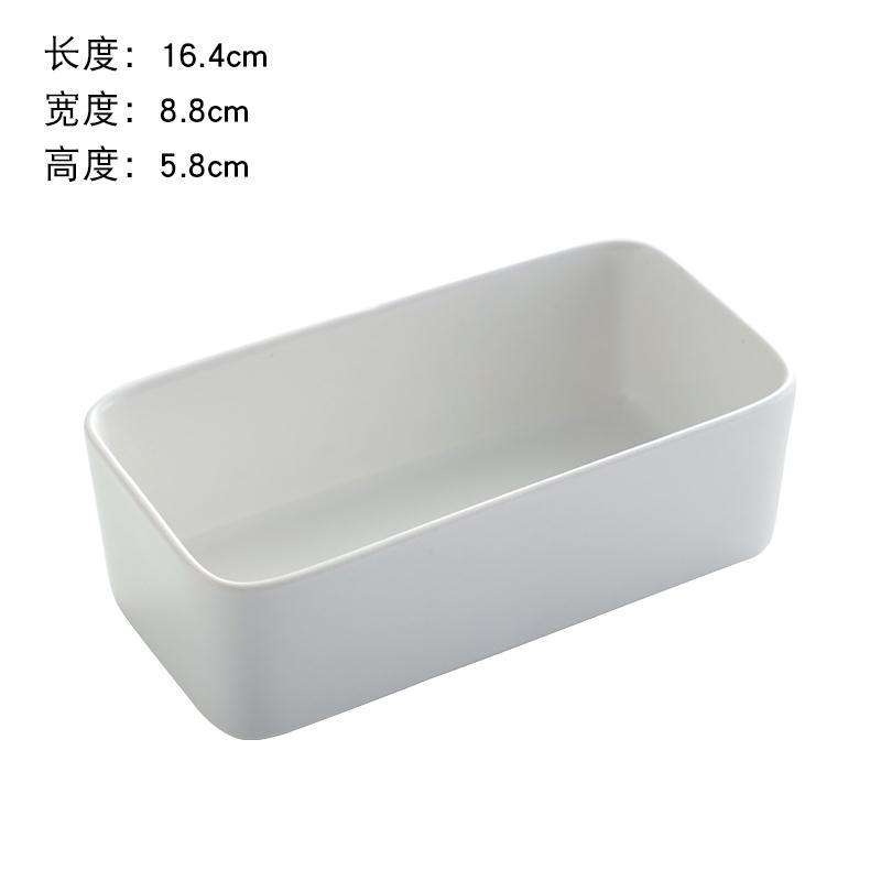 Vaso di fiori rettangolare profondo