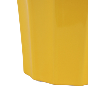 Vasi in Ceramica con Bordo Ondulato e Drenaggio per Piante da Interno ed Esterno - Product Image 4