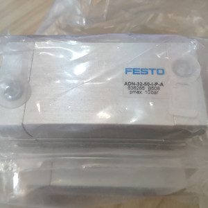 กระบอกลม Festo Compact รุ่น ADN-32-50-I-P-A 536285 ตัวเรือนเหล็ก ทนแรงดันสูงสุด 10 บาร์ - Product Image 1