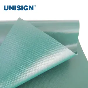 Unisign थोक व्यापारी 100% परमवीर चक्र लेपित पॉलिएस्टर कपड़े पीवीसी Vinyl के स्विमिंग पूल लाइनर तिरपाल