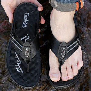 Sandalias de Playa para Hombre, con Punta Abierta, Suela de Goma Antideslizante, Parte Superior Sintética, Entresuela de EVA, Zapatos de Agua para Exteriores - Product Image 2