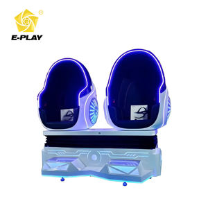 Envío <span class=keywords><strong>gratis</strong></span> 9D VR <span class=keywords><strong>Simulador</strong></span> Cine Silla Interior Adventure Park Egg Máquina de juegos 3Dof Motion Race Simulator Durable PC Roller - Product Image 5