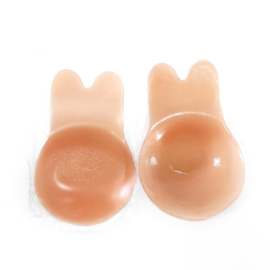 <span class=keywords><strong>Sujetador</strong></span> de conejo de silicona elevador con adhesivo acolchado sin costuras para mujer - Product Image 2