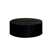 Veilleuse LED à intensité variable avec commande tactile, taille moyenne, 5V, design moderne, pour usage domestique, étiquette bleue