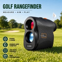 Telémetro Láser para Golf al por Mayor, 500m/550 Yardas, Bloqueo de Bandera, Aumento 6x, Impermeable IP54, Medidor de Distancia y Velocidad, OEM