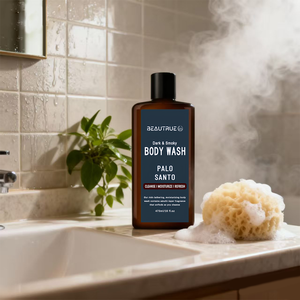 Gel Doccia Premium per Uomo, Etichetta Privata, Rinfrescante e Idratante, Profumo Accattivante, Gel per Bagno e Doccia - Product Image 3