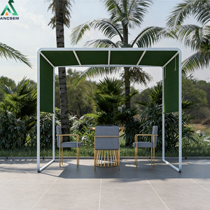Toldo de aluminio <span class=keywords><strong>para</strong></span> exteriores ANCSEM, tipo cassette completo, impermeable, con protección UV, <span class=keywords><strong>para</strong></span> patio, jardín, balcón o terraza. - Product Image 4