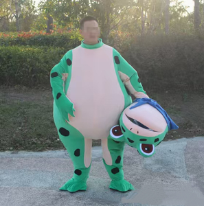 Disfraz de Mascota de Rana de Celebridad de <span class=keywords><strong>Internet</strong></span>, Disfraz de Peluche de Dibujos Animados para Adultos, Traje de Cosplay para Eventos de Apertura y Desfiles - Product Image 5