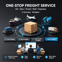 De la Chine vers l'Allemagne, DDP Dédouanement double porte-à-porte, Colis aérien, Colis maritime, Service de transport maritime et routier