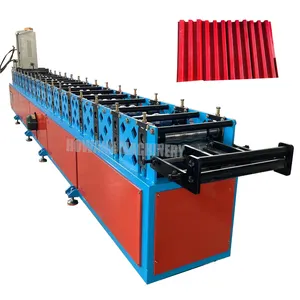 Metal Hierro Aluminio Color Acero Decorar Gusset Plate Roll Forming Machine Gusset Board Making Machines