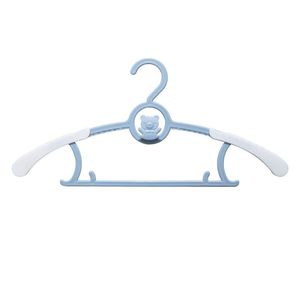 Perchero telescópico para niños, organizador de ropa antideslizante para bebés, diseño de alerón rectangular, tipo montado en la pared - Product Image 3