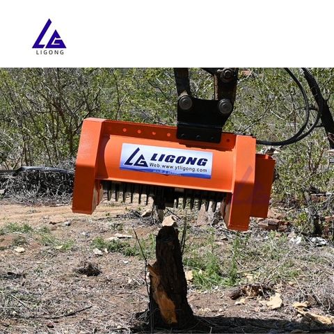 Excavator Forestry Mulcher LG Hydraulic Brush Cutter Heavy Duty Shredder OEM Fast Delivery Low Cost Factory Direct