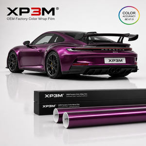Film de protection de peinture (PPF) XP3M Paint RS Pearl Grape Purple OEM brillant en TPU, 7,5 mil, auto-réparant, anti-rayures, anti-jaunissement - Product Image 1