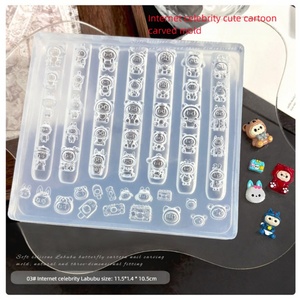 Moule à ongles en gel UV à succès, motifs floraux en relief 3D, pour décoration d'ongles, usage professionnel en salon, DIY - Product Image 2