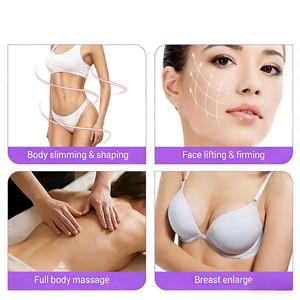 Mesin Pijat Getar G5 Laris Manis, Alat Pelangsing Tubuh 5 Kepala Portabel, Perangkat Penghilang Lemak dan Selulit untuk Penggunaan Salon dan Rumah - Product Image 2