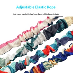 Laisse de chien rétractable antichoc élastique et ensemble de <span class=keywords><strong>cache</strong></span>-<span class=keywords><strong>cou</strong></span> en corde camouflage pour chiens de taille moyenne - Product Image 6