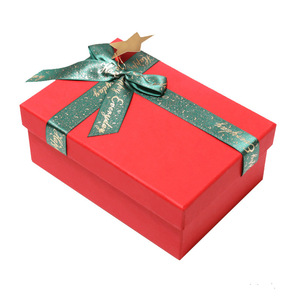 Wholesale Christmas world cover gift box red gift box festive box large packaging carton spot