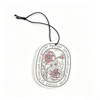Désodorisant de voiture en papier personnalisé, parfum longue durée, forme personnalisée, thème de Noël, logo personnalisé, vente en gros