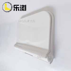 Siège pliant mural Le Liu en plastique et métal pour personnes âgées et femmes enceintes, utilisation dans la salle de bain - Product Image 5