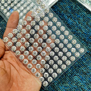 Bán Buôn Loose Moissanite New D Màu VVS Rõ Ràng 5.0 Mét Vòng Moissanite D Màu Cho Nhẫn Trang Sức Thiết Lập - Product Image 3