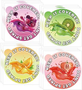 Rượu bảo vệ Cốc nắp nhãn dán một lần sử dụng đồ uống dính kính nắp bảo vệ bao bì nhãn - Product Image 2