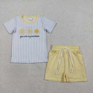 GSSO3118 RTS ชุดเด็กผู้หญิงลายดอกแตงโม ชุดขายส่งเด็กผู้หญิงแขนกุด - Product Image 4