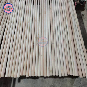 2025 moins de 1 dollar 25mm de diamètre bâton de balai en bois rond bâton de balai en bois - Product Image 6