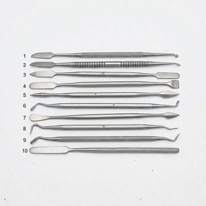 Stainless Steel SUNTOOLS/STIPL Jewelry <b>Engraving</b> Wax Carvers/Probes Set 10pcs for DIY Irregular Shape Pick up Tweezers - Product Image 1