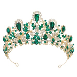 มงกุฎคริสตัลสี<span class=keywords><strong>ขาว</strong></span>ประดับเพชรแบบ QS Cross-border สำหรับงานแต่งงาน เครื่องประดับผมสำหรับเจ้าสาวในพิธีบรรลุนิติภาวะ - Product Image 4