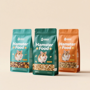 Sacchetti Personalizzati con Fondo Piatto per Alimenti per Criceti, Confezioni Ziplock per Cibo per Cani e Gatti, Sacchetti in Plastica per Alimenti per Animali - Product Image 5