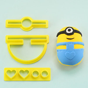 Stampo per Panini a Forma di Cartone Animato, Stampo per Bambina, Stampo per Frutta e Verdura, Stampo per Pasticceria con Motivi - Product Image 4