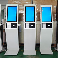 Kiosques en libre-service les plus vendus avec lecteur de code QR pour terminal d'enregistrement des visiteurs