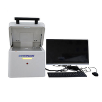 Analyseur d'or par spectromètre à rayons X quantitatif et qualitatif Wisermachine, testeur de 74 éléments avec caméra HD pour laboratoires et bijouteries
