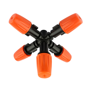 FUJIN IRRIGATION plastique 360 engrenages prise rapide Micro pulvérisation système d'arrosage de jardin goutte à goutte à <span class=keywords><strong>cinq</strong></span> voies FJW6010 - Product Image 6