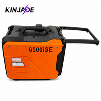 5KW Leiser Generator für den Hausgebrauch Inverter-Generator Dual-Fuel Inverter Tragbarer Mini Benzin-LPG-Generator mit Elektrostart