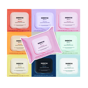 Lingettes démaquillantes en <span class=keywords><strong>fibre</strong></span> <span class=keywords><strong>de</strong></span> <span class=keywords><strong>bambou</strong></span> biodégradable, marque privée OEM, faible MOQ, 25 lingettes - Product Image 1
