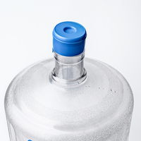 Tapas Resistentes de 55 mm para Botellas de 5 Galones, Libres de BPA, con Etiqueta Personalizada para Agua Mineral de Colores