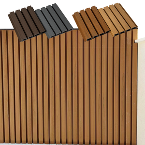 Panel <span class=keywords><strong>de</strong></span> pared compuesto plástico <span class=keywords><strong>madera</strong></span> exterior WPC revestimiento <span class=keywords><strong>de</strong></span> pared exterior con diseño <span class=keywords><strong>de</strong></span> listón <span class=keywords><strong>de</strong></span> <span class=keywords><strong>madera</strong></span> duradero - Product Image 1