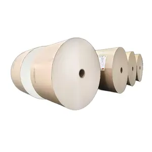 wholesales virgin Wood Pulp Paper food grade cup paper Raw Material PE Coated Paper roll